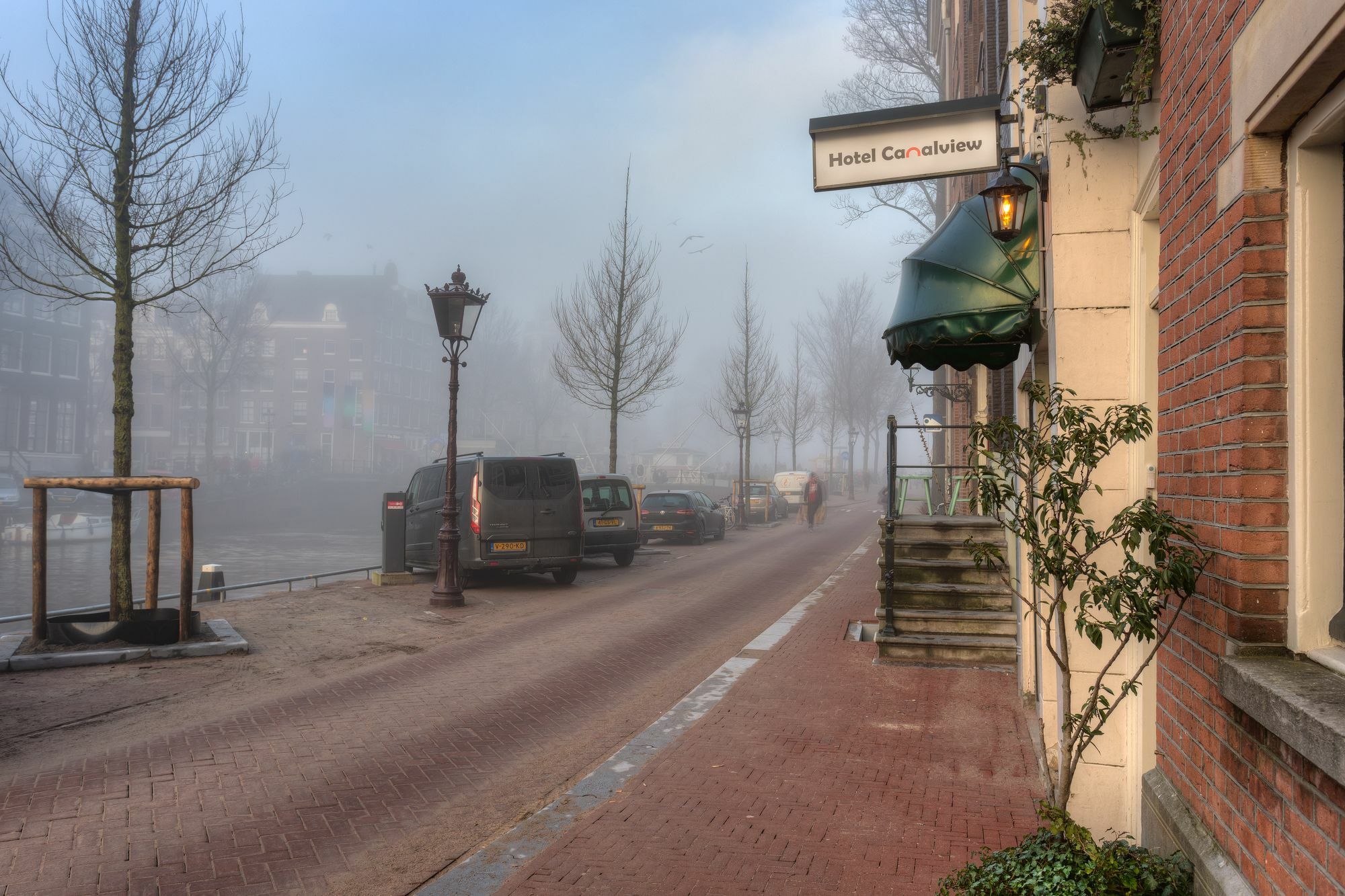 Hotel Canal View Amsterdam Bagian luar foto
