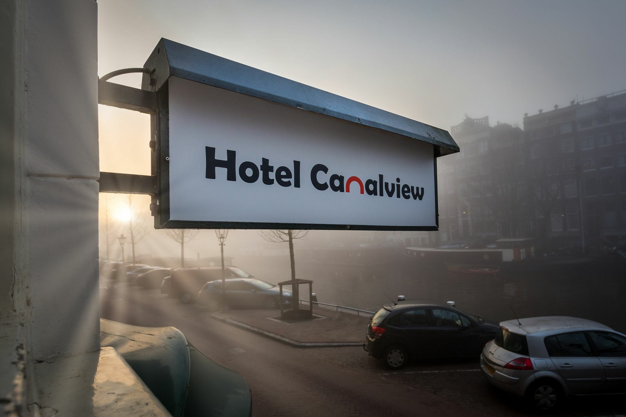 Hotel Canal View Amsterdam Bagian luar foto